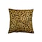 Homeroots Set of Two 18" Brown and Black Leopard Cowhide Throw Pillows, 2PK 544606 - alternate 2