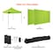 Ergodyne Lime Heavy-Duty Pop-Up Tent Kit 6055 - alternate 4
