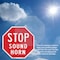Signmission Stop Sound Horn, 6 inch X 6 inch, Plastic Sign, 2PK OC-P-2PACK-6-12 - alternate 4