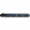 Tripp Lite 4-PORT USB 3.1 GEN 1 PORTABLE HUB, USB-C TO X4 USB-A, WITH USB-C CHARGING PORT U460-004-4AB-C - alternate 3