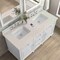 James Martin Vanities Lorelai 60" Double Vanity, Bright White, w/ 3 CM Siberian Silestone Top w/FreePower Wireless Charger 424-V60D-BW-FSFR - alternate 4
