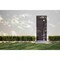 Vdomdoors Aluminum Door Cynex 6777 Brown Entry Steel Metal Modern Painted W36xH80+14 Left Inswing CYNEX6777EXD-BRW-W36xH80+14-LH-I - alternate 2