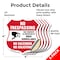 Signmission No Trespassing Sign This Property Is Pro, 4 inch X 4 inch, Vinyl Decal, 5PK SHI-D-5PACK-4-425 - alternate 2