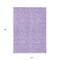 Homeroots 3' X 5' Lilac And Ivory Floral Washable Indoor Outdoor Area Rug 581870 - alternate 2
