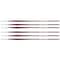 Da Vinci COLLEGE Student Brush, Synthetic, Acrylic & Oil, Round, Series 8730, Size 2, 6PK VA-8730_2 - alternate 2
