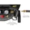 California Air Tools 20 Gallon 1.3 hp Oil-Free Quiet High Pressure Air Compressor CALAIR 20013 - alternate 2