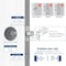 Wrightmaster 3 in 1 Aluminum Smart Lock Deadbolt with App Biometric Door Knob, Keyless Entry Door Lock, Square,  ZR-F08-B1 - alternate 3