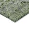 Homeroots 10' X 14' Artichoke Green And Gray Floral Medallion Washable Indoor Outdoor Area Rug 616615 - alternate 2