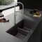 Blanco Precis Reversible 1-3/4 Low Divide, Coal Black 442925 - alternate 3