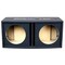 Deejay Led Double Heavy Duty 12-in Tuned Ported Round Woofer Empty Car Speaker Box 2X12ROUNDVENTED - alternate 3