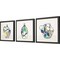 Homeroots Set Of Three Picasso Vase Black Framed Print Wall Art, 3PK 526056 - alternate 3