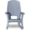 Semco Rockaway Heavy Duty All-Weather Outdoor Rocking Chair by Plastics - Gray SEMGRY - alternate 1