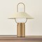 Troy Lighting Kindle 1 Light Rechargeable Table Lamp in Patina Brass and Soft Sand Finish RTL4715-PBR/SSD - alternate 2
