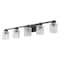 Z-Lite Jacqueline Matte Black 5 Light Vanity 6101-5V-MB - alternate 2