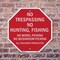 Signmission No Trespassing No Hunting, Fishing, 10 inch X 10 inch, Aluminum Metal Signs, 2PK OC-A-2PACK-10-97 - alternate 2