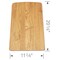 Blanco Wood Cutting Board (Diamond Single Bowl) 440231 - alternate 2