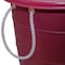 Dakota 283 Heavy Duty 60 QT Muck Bucket - Marsala D2-MUCK-MAR - alternate 2