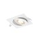 Dals Lighting Pivot 4'' Square 5CCT LED Recessed Gimbal in White FGM4SQ-CC-WH - alternate 1