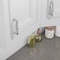 Richelieu Firenze Collection 5 1/16-inch (128 mm) Brushed Nickel Traditional Round Cabinet Pull BP8789128195 - alternate 4