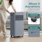 Serenelife Portable AC 8000 BTU, 3-in-1 Cooling, Dehumidifier And Fan Modes, Compact Standing Air Conditioner SLPAC184S - alternate 2