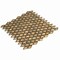 Apollo Tile Gold 10.8 in x 11.4 in Glass Glossy Floor and Wall Mosaic Tile 8.55 sqft/case, 10PK APLADI8803A - alternate 3