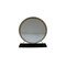 Homeroots 19" Brass Round Metal Framed Freestanding Mirror 485937 - alternate 2