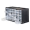 Stanley Stanley 14.38 in. W X 8.38 in. H X 6.125 in. D Bin System Polypropylene 30 compartments Black/Clear STST40730 - alternate 3