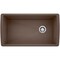 Blanco Diamond Super Single Bowl, Cafe Brown 441771 - alternate 1