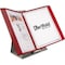 Tarifold Document Desk Display Unit, 10 Red Pocket D231 - alternate 1