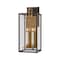 Troy Lighting Arnold 2 Light Exterior Wall Sconce, Patina Brass and Textured Bronze, 10 In x 24.25 In B6524-PBR/TBZ - alternate 2