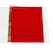C-Line Products Two-Pocket Heavyweight Poly Portfolio Folder with Three-Hole Punch, Red, 25PK 33934 - alternate 3