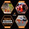 Xpose Safety Traffic Safety Cone, 28 in, PVC, 6 in Reflective Collar, DOT Approved, Orange, 48 pk OTC28-6-48-X - alternate 4