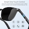 Alpha Digital Bluetooth Smart Glasses, Multi-Lens, Audio/Mic, IP65, 5Hr - Black G05 - alternate 3