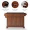 Crosley Alexandria Granite Top Full Size Kitchen Island/Cart KF30004ACH - alternate 3