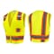 Radians Radians SV6 Two Tone Surveyor Type R Cla, 100% Polyester Mesh, Zipper Closure Closure, Hi-Vis Green SV6-2ZGM-5X - alternate 4