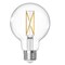 Bulbrite LED Filament PK of 4, 7.6 W Dimmable G25 Light Bulb with Clear Finish and E26 Base - 3000K 776240 - alternate 6