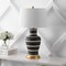 Jonathan Y Julian 29" Traditional Classic Ceramic Urn LED Table Lamp, Black/Beige JYL4026J - alternate 4