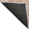 Homeroots 10' X 14' Salmon And Ivory Abstract Washable Indoor Outdoor Area Rug 599759 - alternate 2