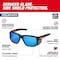 Milwaukee Tool Safety Glasses, Black, Nylon, Blue 48-73-2511 - alternate 3