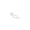 National Hardware V2715 Long Over Door Valet Hook - White N308-296 - alternate 3
