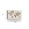 Homeroots 36" x 24" Fun Floral Map of the World Canvas Wall Art 399064 - alternate 2