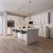 Cambridge Everest 33 in. W x 12 in. D x 36 in. H Ready to Assemble Shaker Wall Kitchen Cabinet in White SA-W3336-SW-KIT - alternate 4