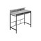 Homeroots 47" Gray and Black Wood and Metal Computer Desk 489895 - alternate 5