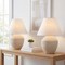 Jonathan Y Ralf 20.5" Minimalist Scandinavian Resin/Iron LED Table Lamp, Matte Cream, 2PK JYL5604B-SET2 - alternate 3
