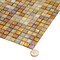 Apollo Tile Mingles 11.6inx11.6in Glossy White and Gold Glass Mosaic Wall and Floor Tile 18.69 sqft/case, 20PK MIX1588BG335A - alternate 2