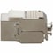 Add-On CAT6A FTP SHIELDED TOOLLESS KEYSTONE JACK 180 DEGREE ADD-C6AFJK1TL-MT - alternate 2