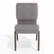 Flash Furniture Gray Fabric Church Chair, PK4 4-XU-CH-60096-BEIJING-GY-GG - alternate 2