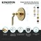 Kingston Brass Single-Handle Six-Way Diverter Valve with Round Trim Kit, Brushed Nickel KS4038KL - alternate 2