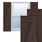 Ekena Millwork True Fit PVC Three Board Joined Board-n-Batten Shutters w/Z-Bar, Raisin Brown , 16 1/8W x 36H, PR TFP102BBF16X036TB - alternate 1