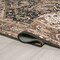 Jonathan Y Chapell Chenille Traditional Medallion Non-Slip Machine-Washable Black/Terra 4 ft. x 6 ft. Area Rug WSH203A-4 - alternate 2